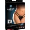 Hookup Panties Crotchless Pleasure Pearls Black S-L