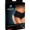 Hookup Panties Pleasure Pearl Boy Shorts Black S-L