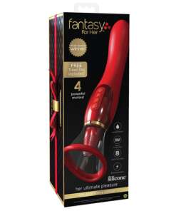 Fantasy for Her Ultimate Pleasure 24K Gold Seasonal Luxury Edition w/Travel Bag Luxury Box - Red