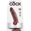 King Cock 7" Cock - Brown