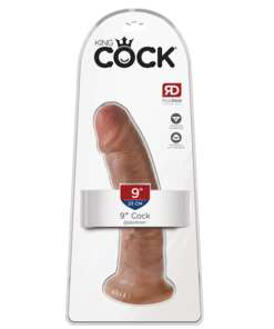 King Cock 9" Cock - Tan