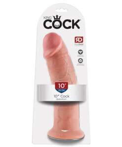 King Cock 10" Cock - Flesh