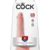 King Cock 6" Cock w/Balls - Flesh