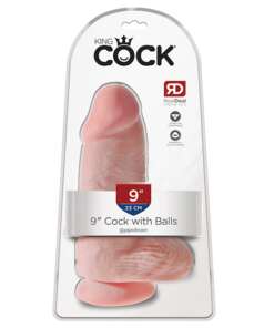 King Cock 9" Chubby - Flesh