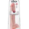 King Cock 15" Cock w/Balls - Flesh