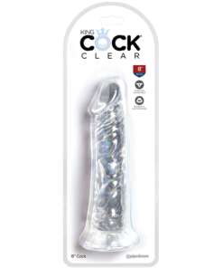King Cock Clear 8" Cock
