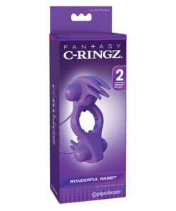 Fantasy C-Ringz Wonderful Wabbit w/Remote - Purple
