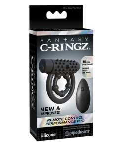 Fantasy C-Ringz Remote Control Performance Pro - Black