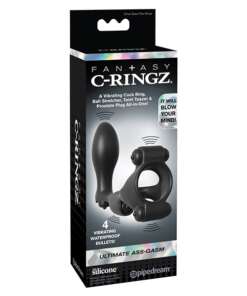 Fantasy C Ringz Ultimate Ass Gasm - Black