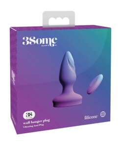 Threesome Wall Banger Plug - Purple