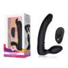 Pegasus 7" Strapless Strap On Rechargeable w/Remote Control - Black