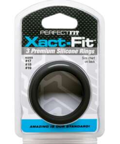 Perfect Fit Xact Fit 3 Ring Kit M/L - Black
