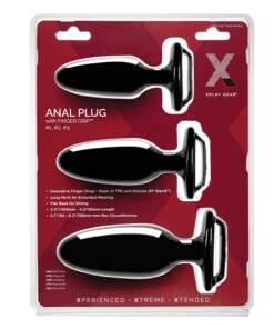 Xplay Gear Finger Grip Plug Starter Kit - Black