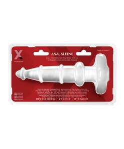 Xplay Gear 7" Anal Sleeve Plug - Clear