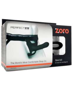 Perfect Fit Zoro 6.5" Strap-On - Black
