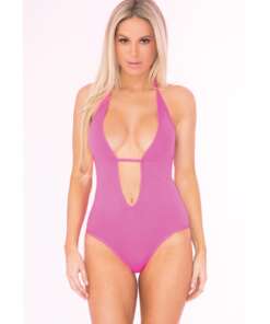 Pink Lipstick Shameless Seamless Teddy Pink S/M