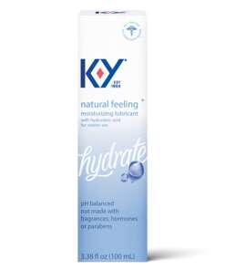 K-Y Natural Feeling w/Hyaluronic Acid - 3.38 oz