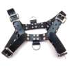 Rouge Over the Head Large Harness - Black