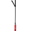 Rouge Short Riding Crop Slim Tip - Red