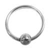 Rouge Stainless Steel Glans Ring w/Pressure Point Ball
