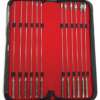 Rouge Stainless Steel Rosebud Dilator Set - Set of 12