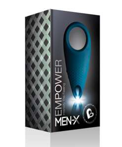 Rocks Off Men-X Empower Couples Stimulator - Blue