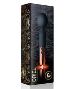 Rocks Off Oriel Rechargeable Wand - Black