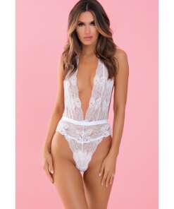 Rene Rofe Plunge in Teddy White S/M