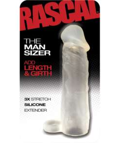 Boneyard The Man Sizer 3X Stretch Silicone Extender - Clear