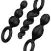 Satisfyer Plug Set of 3 - Black