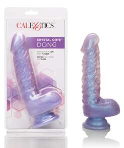 Crystal Cote 7" Dong - Purple