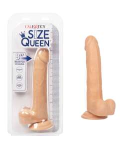 Size Queen 8" Dildo - Ivory