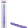 Reflective Gel 18" Veined Double Dong - Lavender