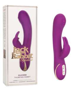 Jack Rabbit Signature Silicone Thumping Rabbit - Purple
