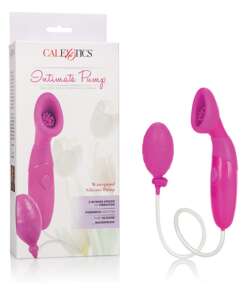 Intimate Pumps Silicone Clitoral Pumps Waterproof - Pink