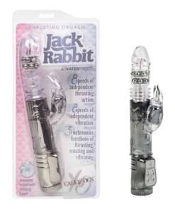 Thrusting Orgasm Bunny Vibe - Black