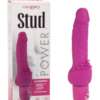 Power Stud Cliterrific Dong Waterproof - Pink