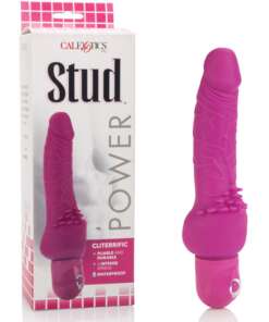 Power Stud Cliterrific Dong Waterproof - Pink