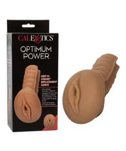 Optimum Power Grip N Stroke Replacement Sleeve - Brown