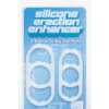 Silicone Erection Enhancers - Pack of 2 White