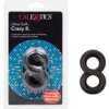 Ultra Soft Crazy 8 Ring - Black