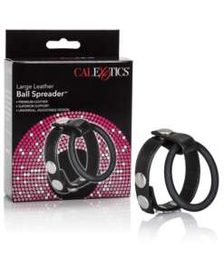 Leather Ball Spreader - Large Black