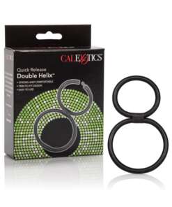 Double Helix Quick Release Erection Enhancer - Black