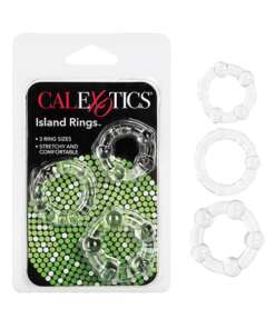 Silicone Island Rings - Clear