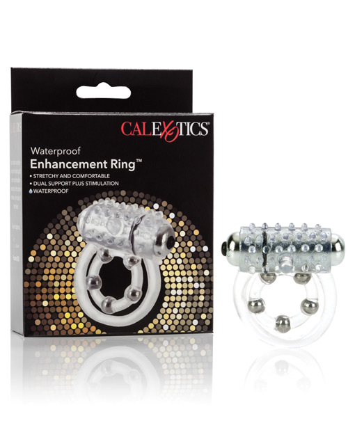 Maximus Enhancement Ring 5 Stroker Beads - Clear
