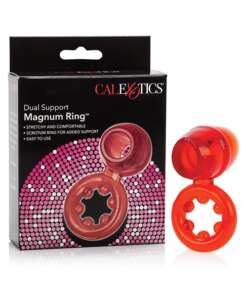 Dual Support Magnum Ring - Red