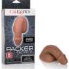 Packer Gear 5" Silicone Packing Penis - Brown