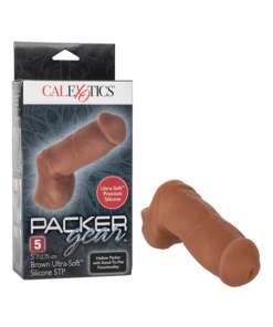 Packer Gear 5" Ultra Soft Silicone STP - Brown