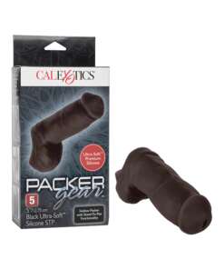 Packer Gear 5" Ultra Soft Silicone STP - Black