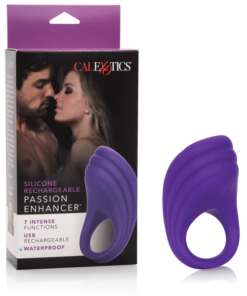 Silicone Rechargeable Passion Enhancer - Purple